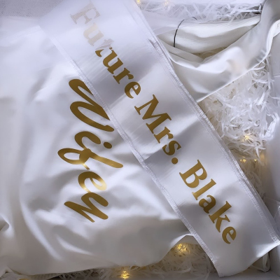 Bridal sash